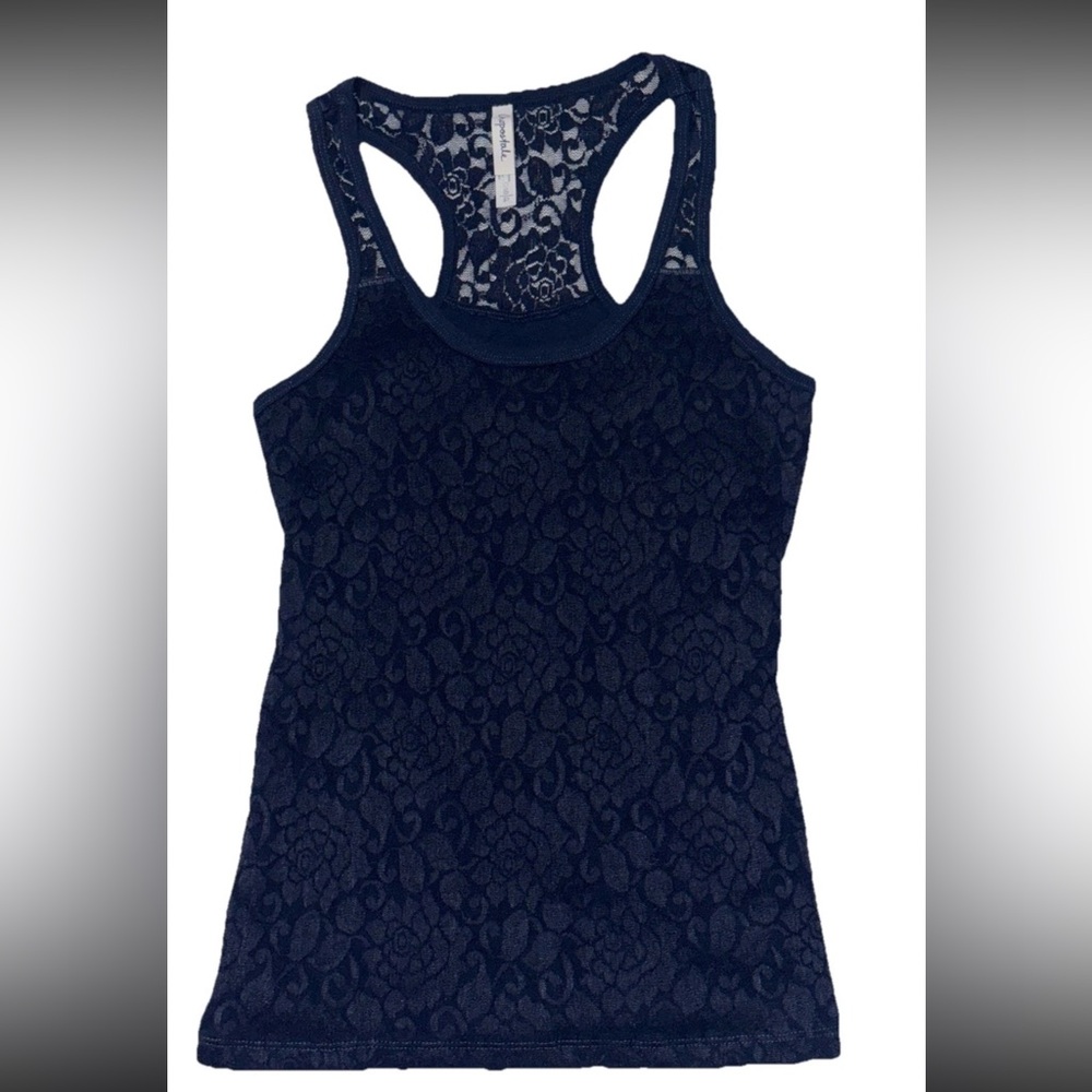 Aeropostale Y2K 2012 Full Lace Coquette Girl Tank Top Fitted Bella Elena Cami S